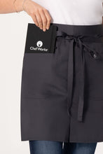 Brio Charcoal Half Bistro Apron