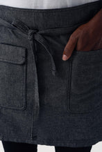 Utility Black Natural Half Bistro Apron