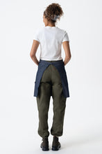 Utility Navy Natural Half Bistro Apron