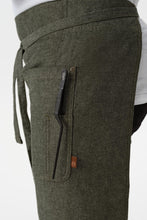 Utility Olive Natural Half Bistro Apron
