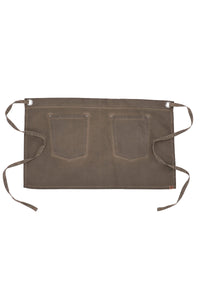 Dorset Earth Brown Half Bistro Apron