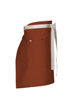 Chef Works Lockharte Rust Canvas Half Bistro Apron