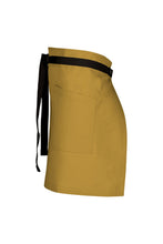 Chef Works Lockharte Mustard Canvas Half Bistro Apron
