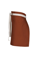 Chef Works Lockharte Rust Canvas Half Bistro Apron