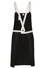 Chef Works Lockharte Black Crossback Canvas Bib Apron