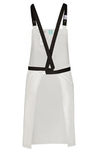 Chef Works Lockharte Ecru Crossback Canvas Bib Apron