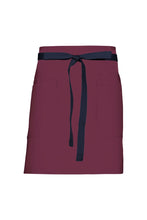 Chef Works Dark Navy Lockharte Merlot Canvas Half Bistro Apron