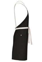 Chef Works Lockharte Black Crossback Canvas Bib Apron