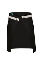 Chef Works Lockharte Black Canvas Half Bistro Apron