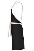 Chef Works Lockharte Black Crossback Canvas Bib Apron