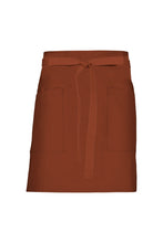 Chef Works Rust Lockharte Rust Canvas Half Bistro Apron