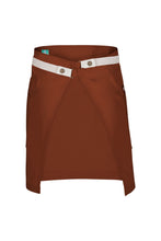 Chef Works Lockharte Rust Canvas Half Bistro Apron
