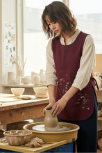 Fame Burgundy Cobbler Apron (2 Pockets)