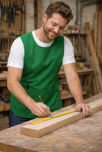 Fame Kelly Green Cobbler Apron (2 Pockets)