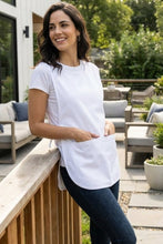 Fame White Cobbler Apron (2 Pockets)