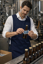 Fame Navy Cobbler Apron (2 Pockets)