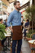 Fame Brown Half Bistro Apron (2 Pockets)