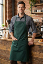 Fame Hunter Green Butcher Adjustable Apron (2 Pockets)