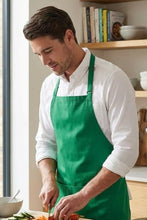 Fame Kelly Green Butcher Adjustable Apron (2 Pockets)