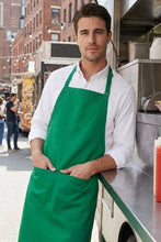 Fame Kelly Green Butcher Adjustable Apron (2 Pockets)