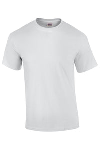 White Unisex Adult Ultra Cotton T-Shirt