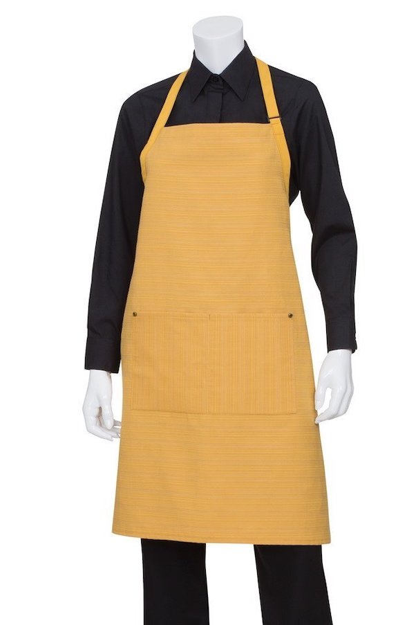 Harlem Yellow Bib Apron