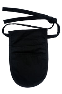 Black Money Pouch Combo (w/ Tie Belt)
