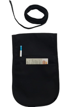Black Money Pouch Combo (w/ Tie Belt)