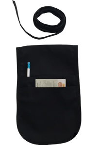 Black Money Pouch Combo (w/ Tie Belt)