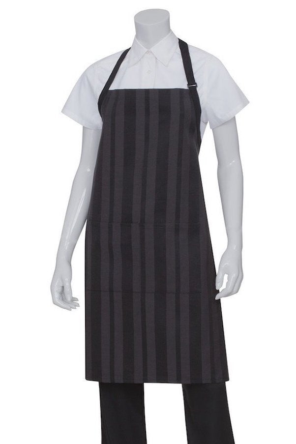 Phoenix Black Bib Apron