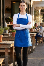 Fame Royal Blue Bib Adjustable Apron (3 Pockets)