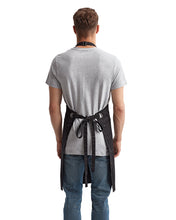 Black ‘Barley’ Sustainable Bib Apron (3 Pockets)