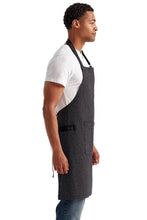 Black Annex' Oxford Bib Apron (1 Pocket w/ Pen Slot)