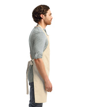 Natural Sustainable Bib Apron (No Pockets)