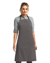 Dark Grey Sustainable Bib Apron (No Pockets)