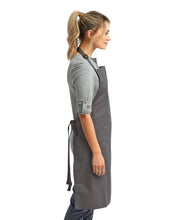 Dark Grey Sustainable Bib Apron (No Pockets)