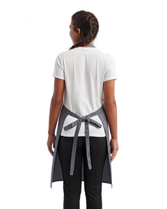 Steel Sustainable Bib Apron (1 Pocket w/ Pencil Divide)