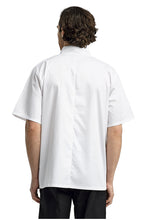Artisan Collection by Reprime White Chef's Short Sleeve Stud Coat