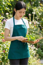 Fame Teal Bib Adjustable Apron (3 Pockets)