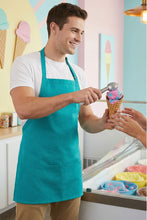 Fame Turquoise Bib Adjustable Apron (3 Pockets)