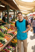 Fame Turquoise Cobbler Apron (2 Pockets)