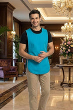 Fame Turquoise Cobbler Apron (2 Pockets)