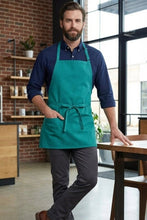 Fame Viridian Bib Adjustable Apron (3 Pockets)