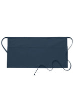 Navy Deluxe Waist Apron (3 Pockets)