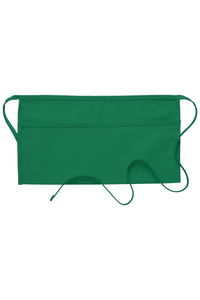 Kelly Green Standard Waist Apron (2 Pockets)