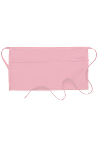 Pink Standard Waist Apron (2 Pockets)