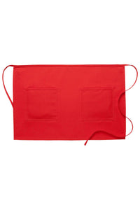 Deluxe Half Bistro Apron (2 Patch Pockets)