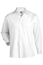 Edwards S / Regular Men's Café Broadcloth Shirt - White