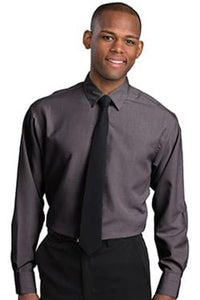 Edwards Men's Steel Grey Café Batiste Shirt