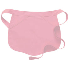 Pink Scalloped Deluxe Waist Apron (2 Pockets)